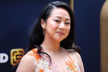 Amerikalı aktris Stephanie Hsu, Gold House 'un 2022 tarihli ilk Altın Çağ' ına geldi: 21 Mayıs 2022 'de Los Angeles, Kaliforniya, ABD' de Vibiana 'da düzenlenen Yeni Altın Çağ.