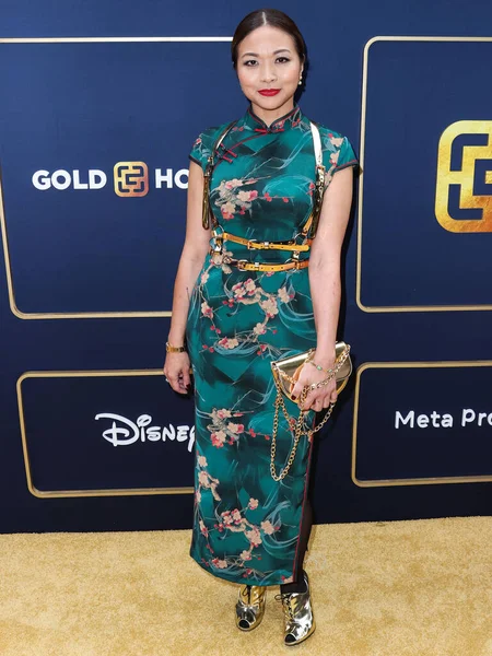 Adele Lim Anländer Till Gold House Inaugural Gold Gala 2022 — Stockfoto