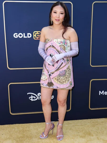 美国女演员Ally Maki出席2022年5月21日在美国加利福尼亚州洛杉矶举行的 金屋2022 新黄金时代 颁奖典礼 — 图库照片