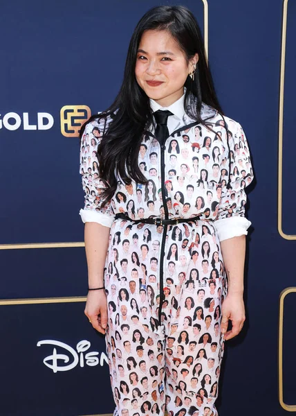 Actrice Américaine Kelly Marie Tran Arrive Gala Inaugural Gold House — Photo