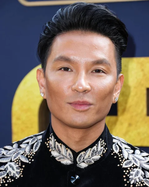 Der Amerikanische Modeschöpfer Prabal Gurung Kommt Zur Gold House Inaugural — Stockfoto