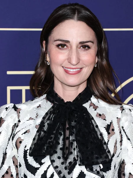 Cantante Compositora Actriz Estadounidense Sara Bareilles Llega Evento Fyc Nbcuniversal — Foto de Stock