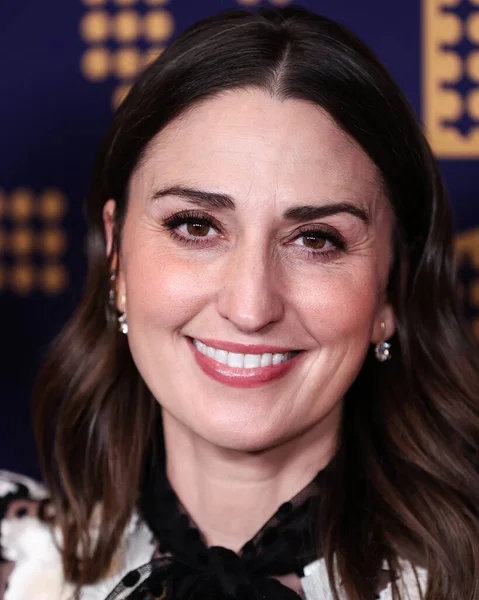 Cantante Compositora Actriz Estadounidense Sara Bareilles Llega Evento Fyc Nbcuniversal — Foto de Stock