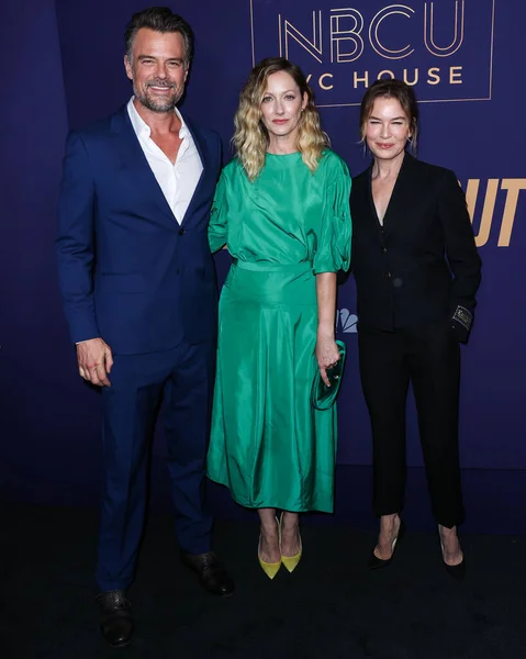 Josh Duhamel Judy Greer Rene Zellweger Renee Zellweger Chegam Evento — Fotografia de Stock