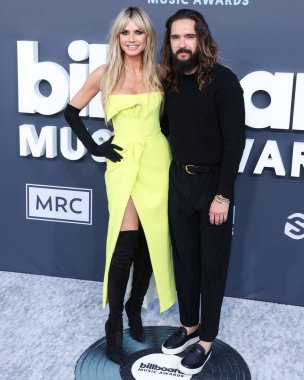 Heidi Klum ve Tom Kaulitz, 15 Mayıs 2022 'de MGM Grand Garden Arena' da düzenlenen 2022 Billboard Müzik Ödülleri 'ne geldiler.. 