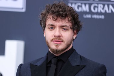 Amerikalı rapçi Jack Harlow, 15 Mayıs 2022 'de MGM Grand Garden Arena' da düzenlenen 2022 Billboard Müzik Ödülleri 'ne geldi.. 