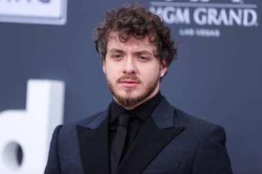 Amerikalı rapçi Jack Harlow, 15 Mayıs 2022 'de MGM Grand Garden Arena' da düzenlenen 2022 Billboard Müzik Ödülleri 'ne geldi.. 