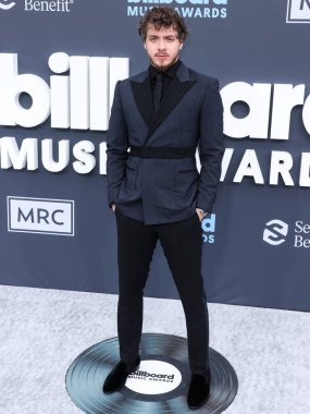 Amerikalı rapçi Jack Harlow, 15 Mayıs 2022 'de MGM Grand Garden Arena' da düzenlenen 2022 Billboard Müzik Ödülleri 'ne geldi.. 