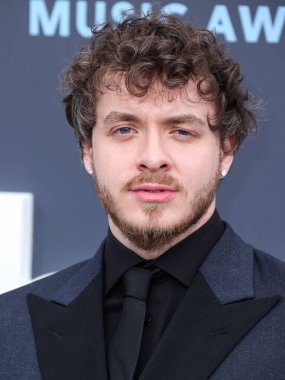 Amerikalı rapçi Jack Harlow, 15 Mayıs 2022 'de MGM Grand Garden Arena' da düzenlenen 2022 Billboard Müzik Ödülleri 'ne geldi.. 