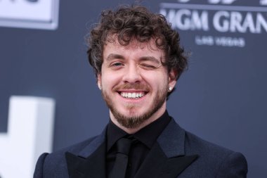 Amerikalı rapçi Jack Harlow, 15 Mayıs 2022 'de MGM Grand Garden Arena' da düzenlenen 2022 Billboard Müzik Ödülleri 'ne geldi.. 