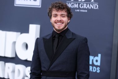 Amerikalı rapçi Jack Harlow, 15 Mayıs 2022 'de MGM Grand Garden Arena' da düzenlenen 2022 Billboard Müzik Ödülleri 'ne geldi.. 