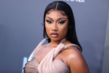 Amerikalı rapçi Megan Thee Stallion (Megan Jovon Ruth Pete), 15 Mayıs 2022 'de MGM Grand Garden Arena' da düzenlenen 2022 Billboard Müzik Ödülleri 'ne geldi..