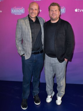 Yapımcı Eric Pankowski ve İngiliz aktör / televizyon sunucusu James Corden, 12 Mayıs 2022 'de NeueHouse Hollywood' da düzenlenen CBS 'The Late Late Show With James Corden' ve Apple TV + 's Carpool Karaoke: The Series' adlı programa geldiler. 