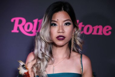 Cindy Chen, 12 Mayıs 2022 'de Beverly Hills, Los Angeles, Kaliforniya, ABD' deki Hearst Estate 'te düzenlenen Rolling Stone ve Meta Açılış Yaratıcıları Sayısı Kutlaması' na geliyor.. 