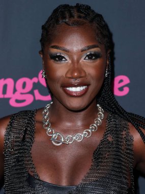 Müzikal sanatçısı Doechii (Jaylah Hickmon), 12 Mayıs 2022 'de Beverly Hills, Los Angeles, Kaliforniya, ABD' deki Hearst Estate 'te düzenlenen Rolling Stone ve Meta Açılış Töreni Yaratıcıları Sayısı' na geldi.. 