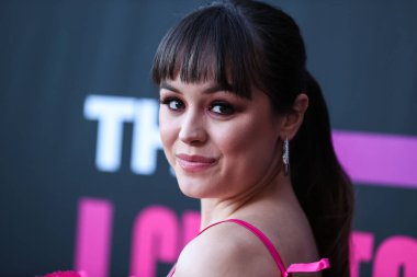 Amerikalı aktris Hayley Orrantia, 12 Mayıs 2022 'de Beverly Hills, Los Angeles, Kaliforniya, ABD' deki Hearst Estate 'te düzenlenen Rolling Stone ve Meta Açılış Yaratıcıları Sayısı Kutlaması' na geldi.