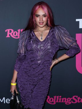 Nina Daniel, 12 Mayıs 2022 'de Beverly Hills, Los Angeles, Kaliforniya, ABD' deki Hearst Estate 'te düzenlenen Rolling Stone ve Meta Açılış Yaratıcıları Sayısı Kutlaması' na geliyor..