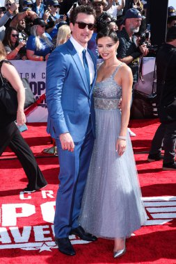 Amerikalı aktör Miles Teller ve eşi / aktris Keleigh Sperry, Paramount Pictures 'ın 