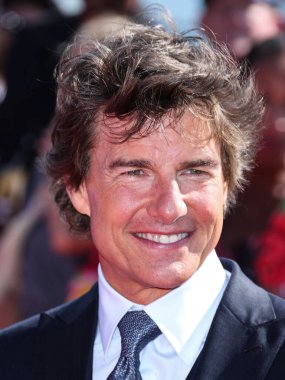 Amerikalı aktör Tom Cruise, Paramount Pictures 'ın Top Gun: Maverick filminin dünya prömiyerine 4 Mayıs 2022' de ABD 'nin Kaliforniya eyaletinin San Diego kentindeki USS Midway Müzesi' nde geldi..