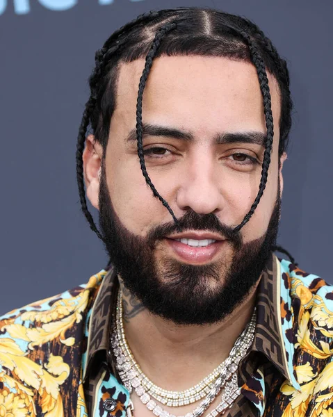 French Montana Karim Kharbouch Приходить 2022 Billboard Music Awards Відбулася — стокове фото