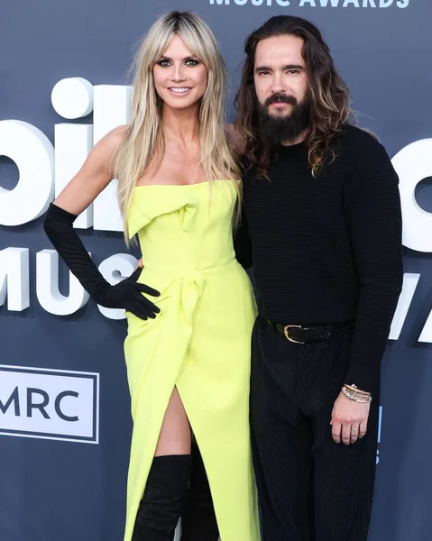 Heidi Klum Tom Kaulitz Arrive 2022 Billboard Music Awards Held — Stock Photo, Image