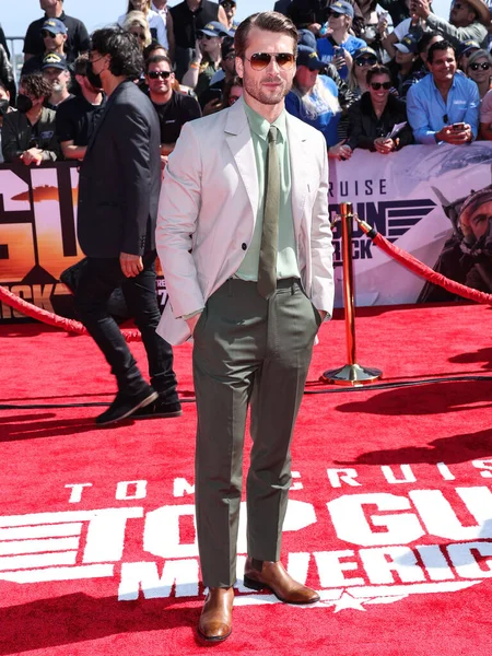 American Actor Glen Powell Arrives World Premiere Paramount Pictures Top — Stock Photo, Image
