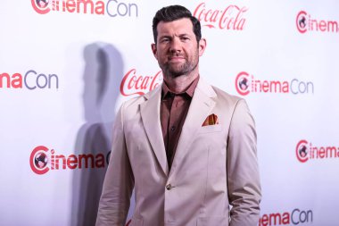 Amerikalı aktör Billy Eichner, Ulusal Tiyatro Sahipleri Derneği 'nin 28 Nisan 2022 tarihinde Las Vegas' ta gerçekleştirdiği CinemaCon Büyük Sahne Başarı Ödülleri 'ne katılıyor.