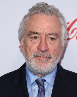 Amerikalı aktör Robert De Niro, Ulusal Tiyatro Sahipleri Derneği 'nin 28 Nisan 2022' de Las Vegas, ABD 'de gerçekleştirdiği CinemaCon Büyük Ekran Başarı Ödülleri' ne katılıyor.