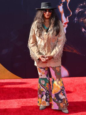 Amerikalı aktris Pam Grier 2022 TCM Klasik Film Festivali 'nin 40. yıl dönümü gösterimine geldi. The Extra-Terrestrial 21 Nisan 2022 'de Hollywood, Los Angeles, Kaliforniya' daki TCL Çin Tiyatrosu IMAX 'te düzenlendi.