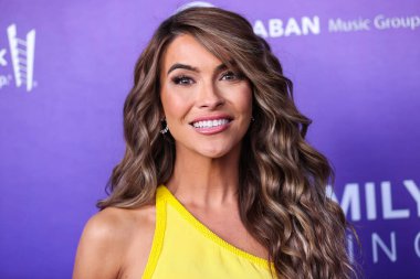 Amerikalı aktris Chrishell Stause, Los Angeles, Kaliforniya, ABD 'de 21 Nisan 2022 tarihinde Pasifik Tasarım Merkezi' nde düzenlenen Los Angeles Aile Konutları Ödülleri 'ne (LAFH) ulaştı..