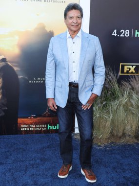 Amerikalı aktör Gil Birmingham, 20 Nisan 2022 'de Hollywood Atletizm Kulübü' nde düzenlenen FX 'in 