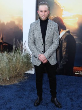 Aktör Taylor St. Pierre, 20 Nisan 2022 'de Hollywood Atletizm Kulübü' nde düzenlenen FX 'in 