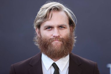 Amerikalı aktör Wyatt Russell, 20 Nisan 2022 'de Hollywood Atletizm Kulübü' nde düzenlenen FX 'in 
