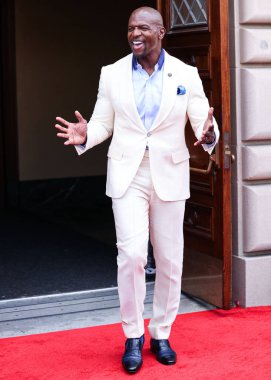 Amerikalı aktör Terry Crews, 20 Nisan 2022 'de Pasadena, Los Angeles, Kaliforniya, ABD' de düzenlenen 17. Açılış Kırmızı Halısı 'na geldi..