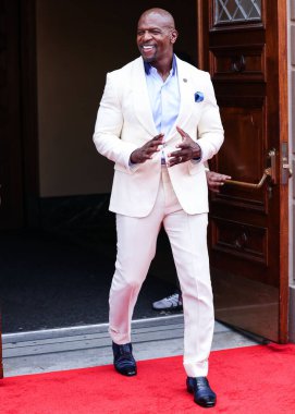 Amerikalı aktör Terry Crews, 20 Nisan 2022 'de Pasadena, Los Angeles, Kaliforniya, ABD' de düzenlenen 17. Açılış Kırmızı Halısı 'na geldi..