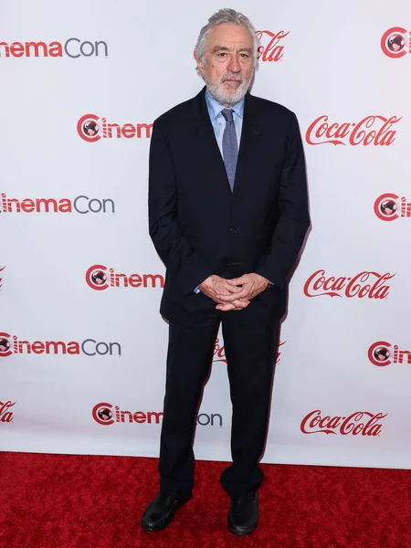 Amerykański Aktor Robert Niro Przybywa Cinemacon Big Screen Achievement Awards — Zdjęcie stockowe