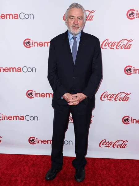 Acteur Américain Robert Niro Arrive Cinemacon Big Screen Achievement Awards — Photo