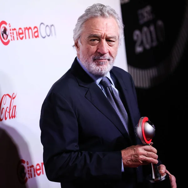 Amerykański Aktor Robert Niro Przybywa Cinemacon Big Screen Achievement Awards — Zdjęcie stockowe