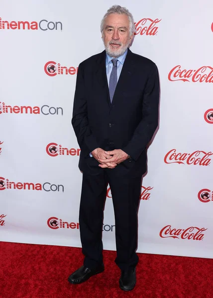 Amerykański Aktor Robert Niro Przybywa Cinemacon Big Screen Achievement Awards — Zdjęcie stockowe