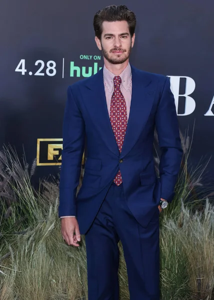 Attore Inglese Americano Andrew Garfield Arriva Alla Premiere Los Angeles — Foto Stock