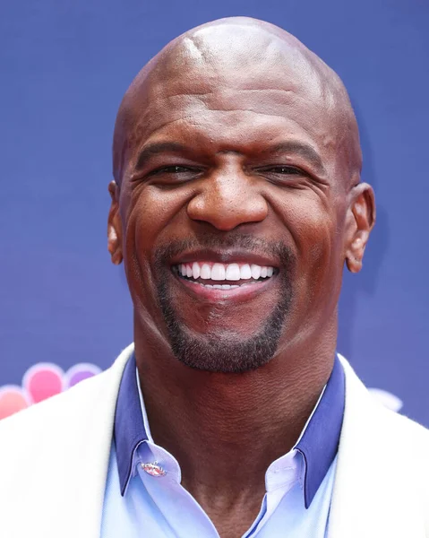 Αμερικανός Ηθοποιός Terry Crews Φτάνει Στο America Got Talent Του — Φωτογραφία Αρχείου