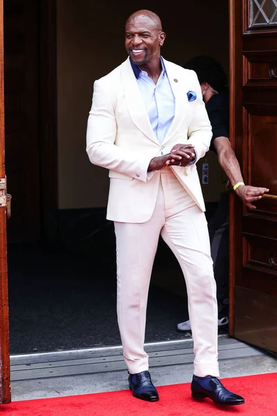 Amerikalı aktör Terry Crews, 20 Nisan 2022 'de Pasadena, Los Angeles, Kaliforniya, ABD' de düzenlenen 17. Açılış Kırmızı Halısı 'na geldi..