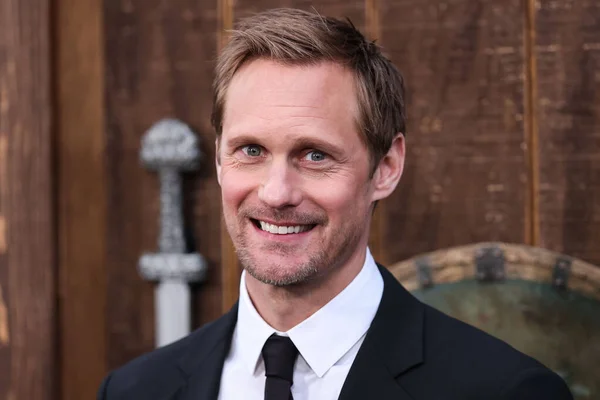 Swedish Actor Alexander Skarsgrd Alexander Skarsgard Arrives Los Angeles Premiere — Stock Photo, Image