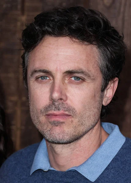 Der Amerikanische Schauspieler Casey Affleck Kommt Zur Premiere Von Focus — Stockfoto