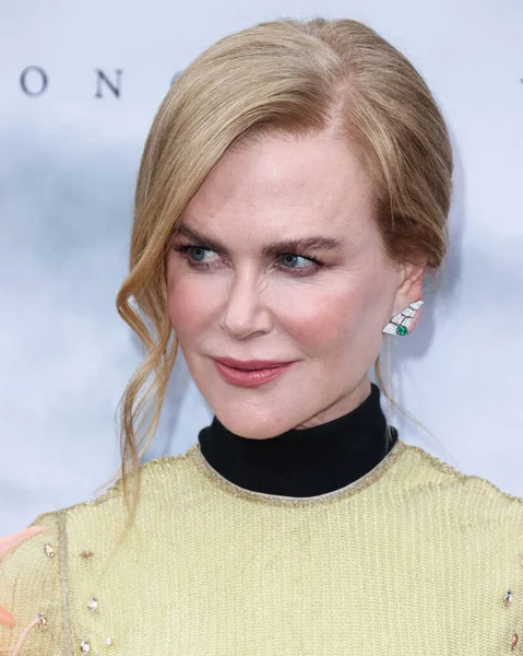 Amerikansk Australiska Skådespelerskan Nicole Kidman Bär Prada Klänning Anländer Till — Stockfoto