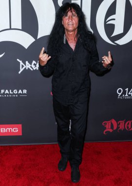 Anthrax 'tan Joey Belladonna, 20 Eylül 2022' de Hollywood, Los Angeles, Kaliforniya, ABD 'deki TCL Çin 6 Tiyatro Kompleksi' nde düzenlenen 'DIO: Dreamers Never Die' adlı 9.14 filminin Los Angeles galasına geldi.. 