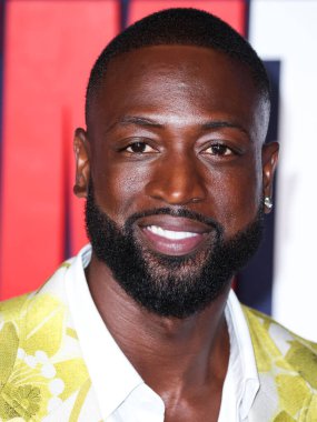 Gucci giyen Amerikalı profesyonel basketbolcu Dwyane Wade, 22 Eylül 2022 'de Hollywood, Los Angeles, Kaliforniya' da Netflix Tudum Theater 'da düzenlenen Netflix' in 'The Redeem Team' adlı özel gösterimine geldi.