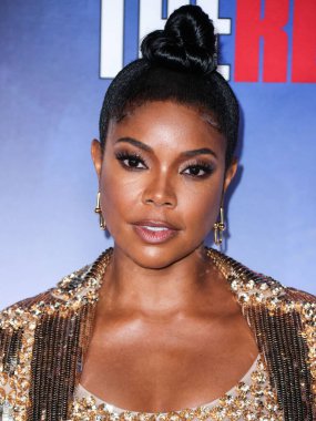 Valentino 'yu giyen Amerikalı aktris Gabrielle Union, Netflix' in 