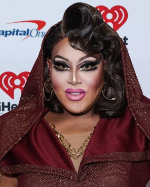 Alexis Mateo, 2022 iHeartRadio Müzik Festivali 'nde basın odasında poz verdi - 23 Eylül 2022' de Las Vegas, Nevada, ABD 'de T-Mobile Arena' da düzenlenen birinci gece. 