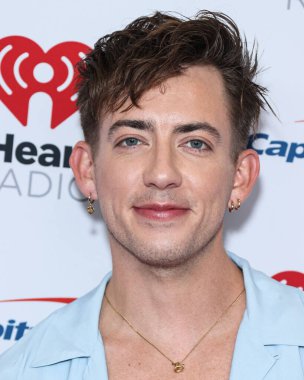 Kevin McHale, 2022 iHeartRadio Müzik Festivali 'nde basın odasında poz veriyor - 23 Eylül 2022' de Las Vegas, Nevada, ABD 'de T-Mobile Arena' da düzenlenen birinci gece. 